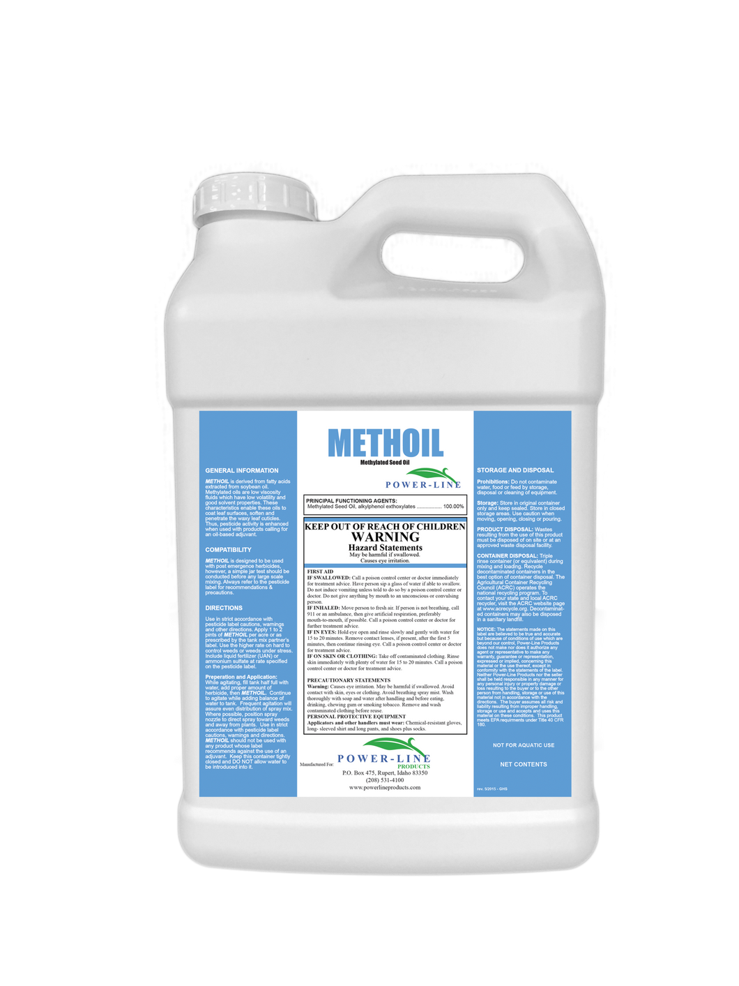 Methoil 2.5 Gallon