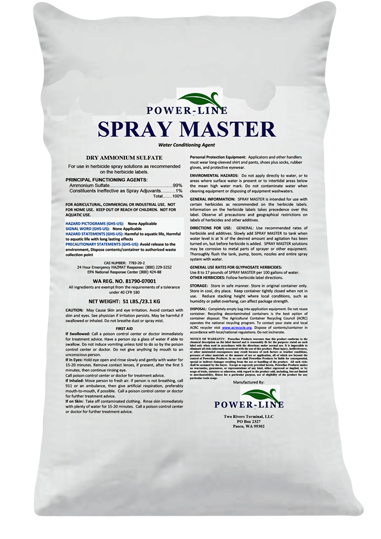 Spray Master 51lbs Bag