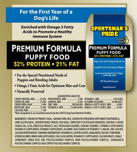Sportsman's Pride Premium Puppy Food